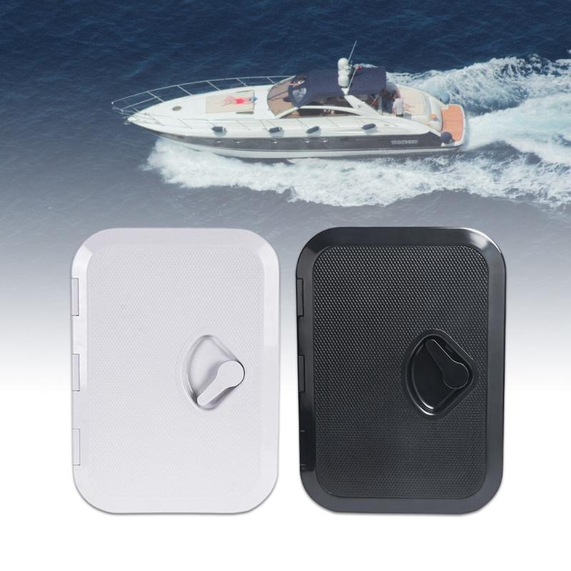 Strong 15 Inch Square Boat Deck Panel Waterproof ABS Construction Marine Access Panel Easy to Use for Yachts Campers
