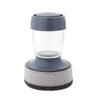 Multi-Functional Detachable Pot Brush with Automatic Liquid Dispensing, Safe for Cookware, Press-Type Cleaning Tool