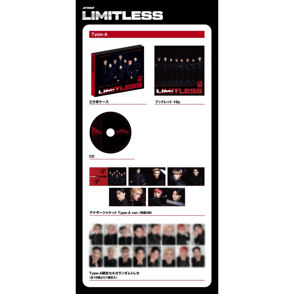 ATEEZ - Japan 2nd Single Album [LIMITLESS]