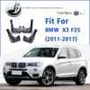 Schutzblech für BMW X3 F25 2011-2017 Vorne Hinten Schmutzfänger Kotflügel Auto Zubehör Spritzschutz Kotflügel 2012 2013 2014 2015 2016