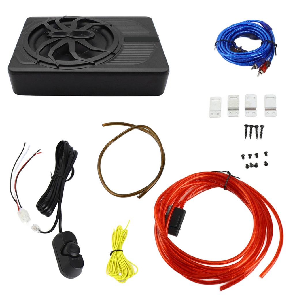 10 Inch 800W Under Seat Car Subwoofer High Power Active Subwoofer Speaker Built In Amplifier with Volume Controller