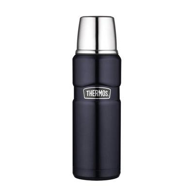 Stainless King, Vacuum Insulated Double Wall Beverage Bottle Midnight Blue, 16 Oz