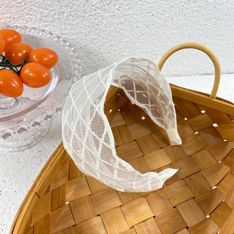 Süße Elegante Weiße Spitze Haarbänder Stirnband Damen Kinder Haargummis Kopfband Haarkopfreifen Band Zubehör Kopfschmuck Kopfbedeckung Verzierung