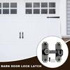 Protable 90 180 Degree Luminous Door Buckle Anti-theft Safety Door Lock Guard Security No- Punching Door Catch Bolt Window