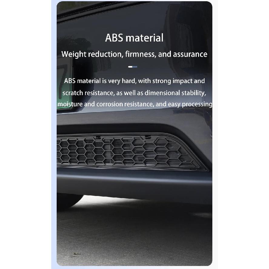 For Tesla New Model YL 2026 Launch 6-seater Version Lower Bumper Anti Insect Net Anti Dust Proof Inner Vent Grille Cover