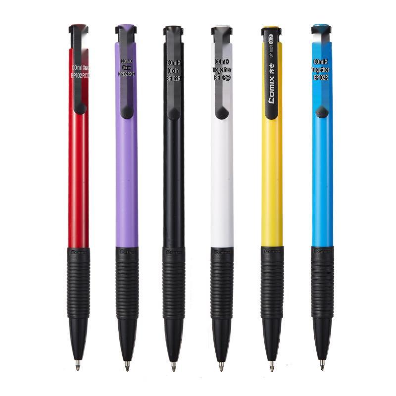 Шариковая ручка Qixin BP102R 0,7 мм 0.7mm синий