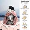 1pc Elephant Name Blanket Lightweight Flannel Throw for Sofa Bed Travel Camping Livingroom Office Couch Chair
