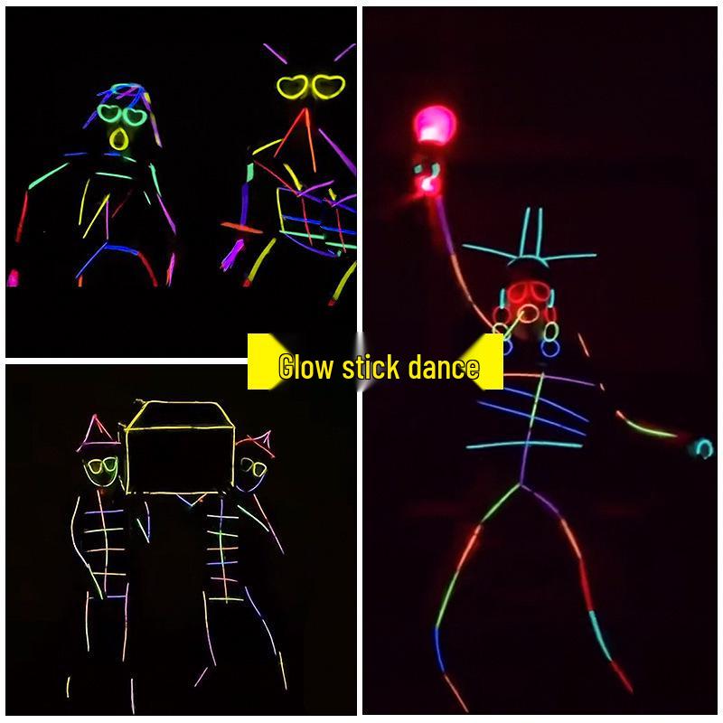 Luminous Glow Stick Bracelets for Concerts and Parties