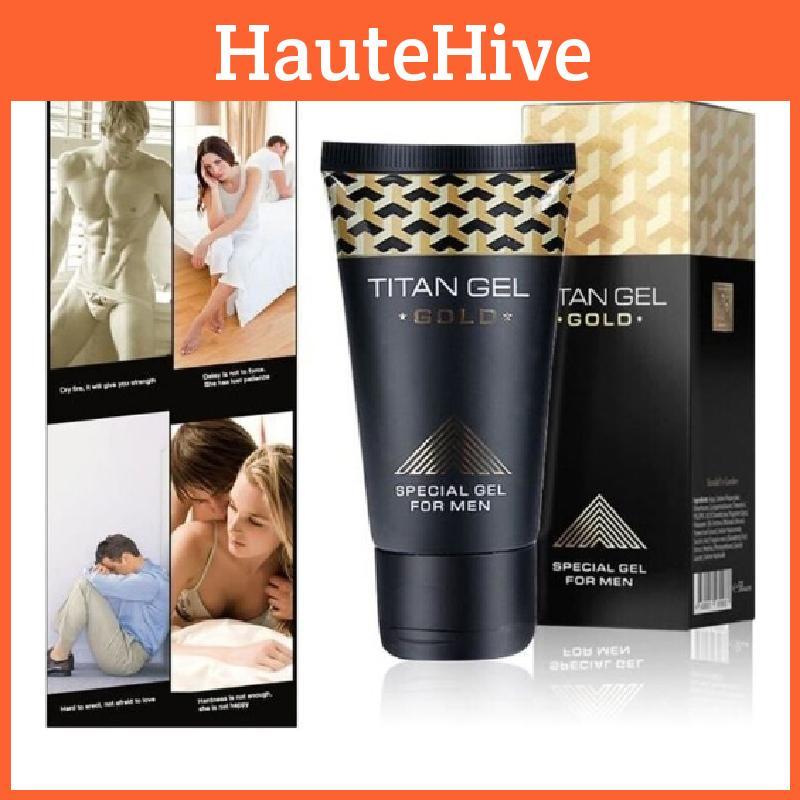 Quality Gold High Titan Gel Cream External Massage Ointment Adults Products