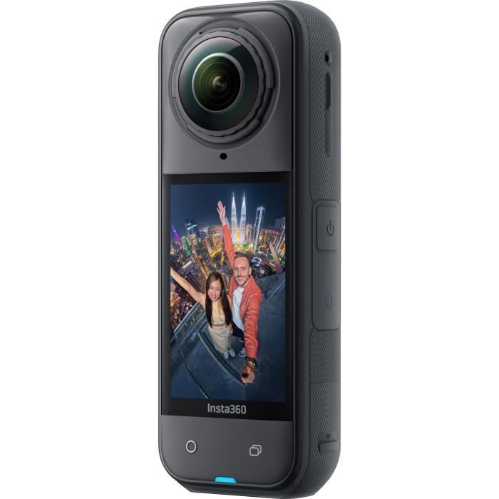 Caméra sport 360° - INSTA360 - X5 - 8K - Étanche - Basse lumière améliorée