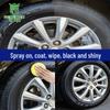 Tire Shine & Protection Wax: Durable Blackening, Anti-Aging Coating for Enhanced Glaze and Maintenance