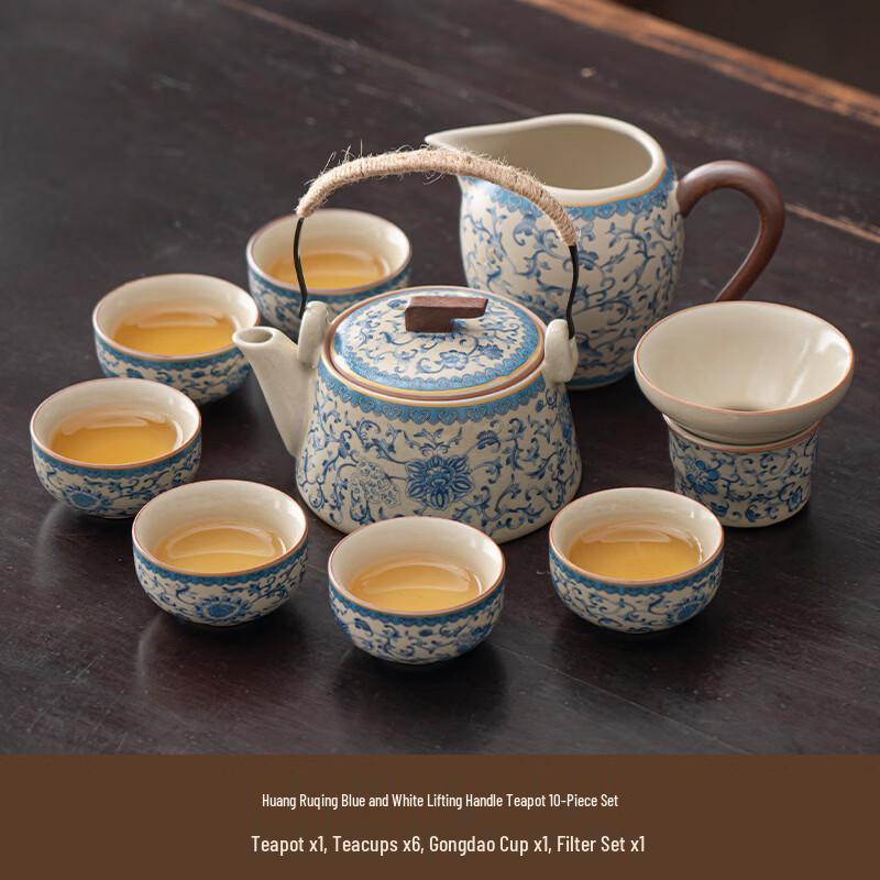 Handun Ru Kiln Celadon Tea Set