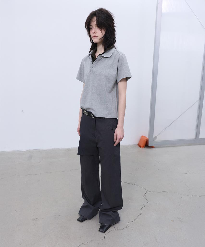 LCDC™ Overlay Straight Pants (Dark Gray)