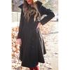 Women's Asymmetrical Hem Double-faced Wool Coat Windbreaker 2025 Direct from Manufacturer