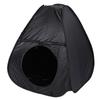 Pop Up Sensory Tent Portable Easy Set Up Blackout Corner Tent for Kids Toddlers Black