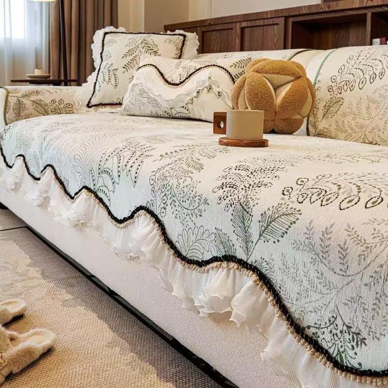 

Французская подушка для дивана с прямым рядом Новый универсальный чехол для подушки сиденья из американской кожи высокого класса для четырех сезонов Противоскользящий 70*70cm