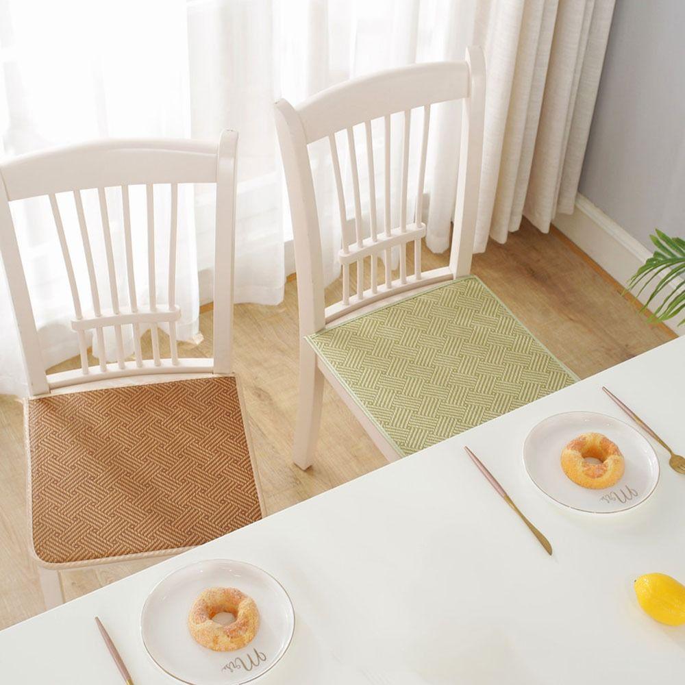 Non-slip Chair Cushion Breathable Rattan Cool Cushion Durable Seat Cushion