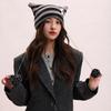 Harajuku Slouchy Knitted Beanies Y2K Woolen Hat Fashion Warm Cap  Cycling