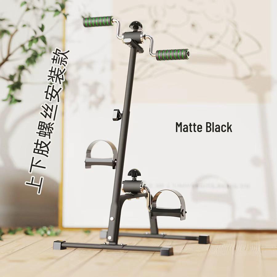 Compact Indoor Fitness Bike: Mini Rehabilitation and Leg Trainer for Seniors