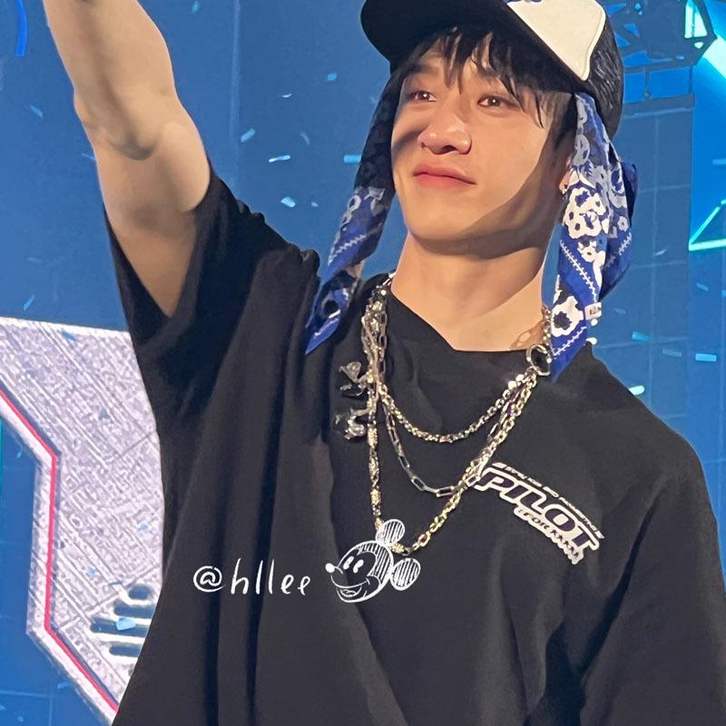 Stray Kids 2023 5STAR Concert Short Sleeve Crew Neck T-Shirt