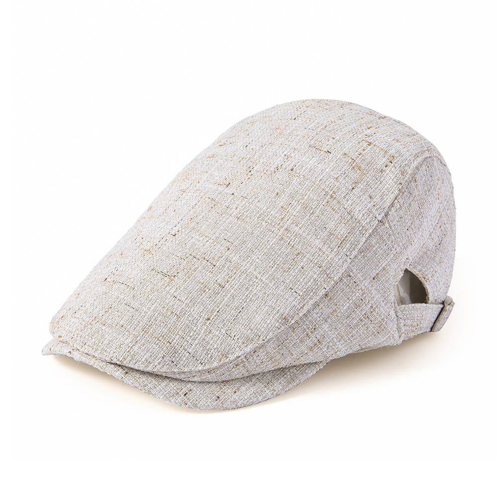 Hat Men Retro Style Forward Hat Painted Hat Peaked Cap Newsboy Hat Beret