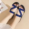 Fashion 2024 Women Summer Trend Anti-slip Flat Bling Slippers Outdoor Beach Women Fashion Slip On Lightweight Sandals Shoes for Women