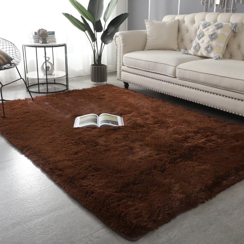 Silk Wool Carpet Bedroom Living Room Carpet Ins Style Scandinavian Home Floor Mats Home Decoration