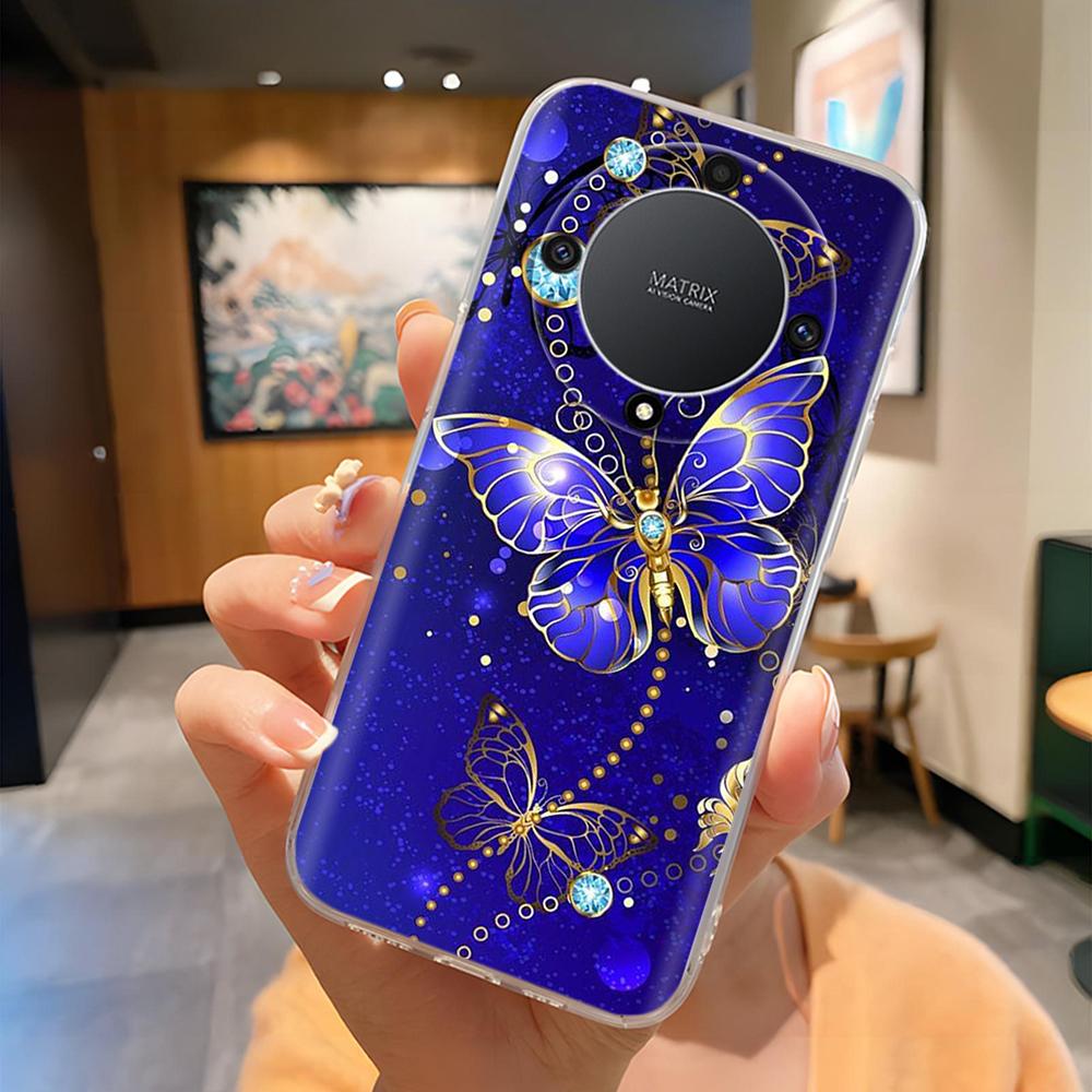 Case For Honor X9a Case Honor X9b Magic5 Magic6 Magic 5 6 Lite Transparent Soft Silicone TPU Funda Protective Back Cover Casing