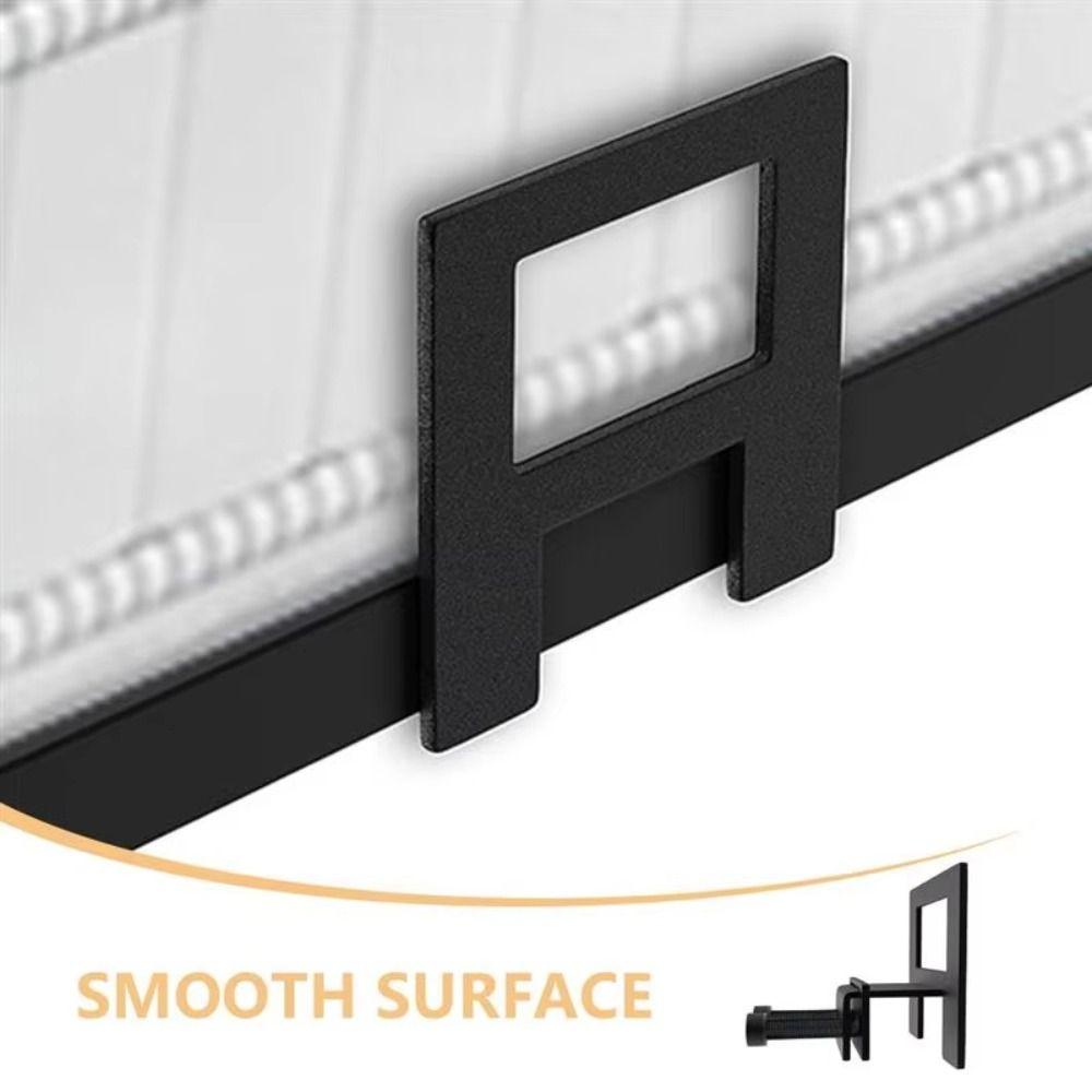 Durable Adjustable Mattress Baffle High-quality Easy Installation Mattress Holder Anti-slip Metal Mattress Gripper Bed Frame