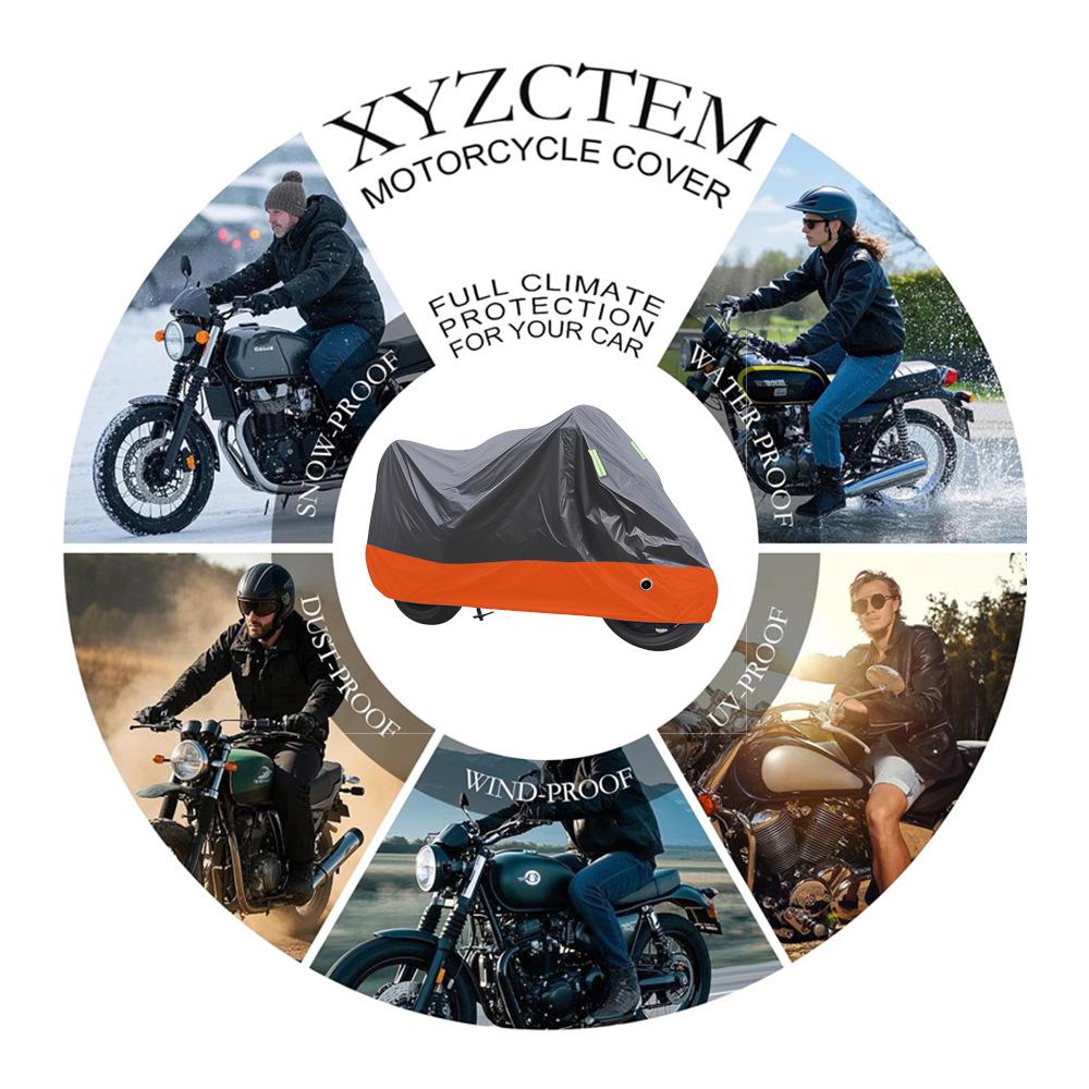 Premium Motorcycle Cover: Thick, Sunproof, and Rainproof for Electric and Standard Bikes