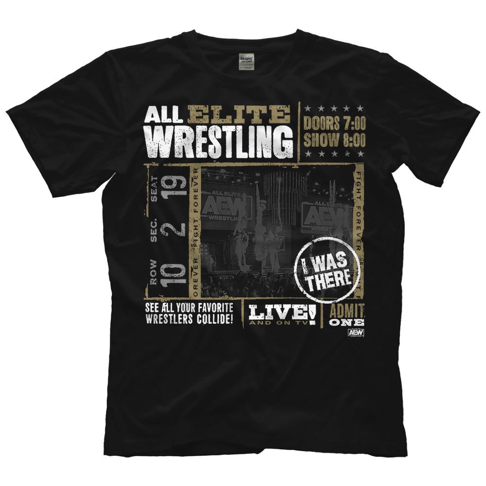 I Was There Online Exclusive AEW Official TShirt Unisex T-Shirt L