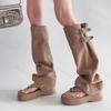 Women's Boots Summer New Open Toe Fashion Outdoor Creative Women Boots Korean Design Retro Women Sandals Knee-High Boots
