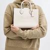 Coach Ace 26 Magnetic Closure Detachable Shoulder Strap Leather Shoulder Crossbody Handbag Medium Women Handbags White CR681-B4HA
