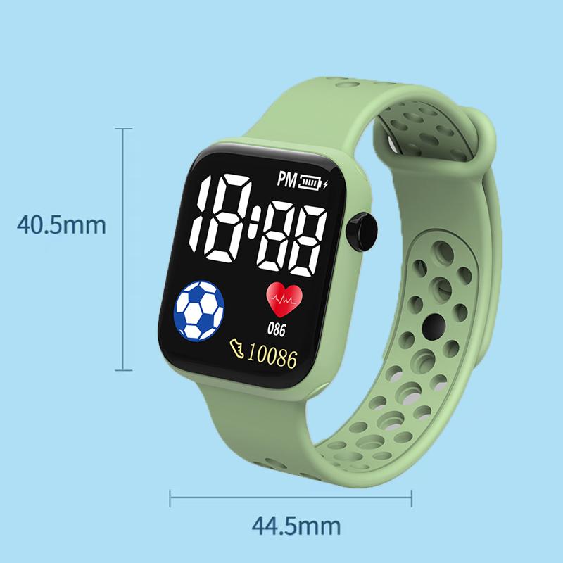 Cartoon Kids LED Watches Silicone Strap Digital Kids Watch Electronic Wristwatch Sports Clock for Boys and Girls Gifts