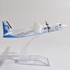 Jason Tutu 16cm  Aero Mongolia Fokker F50 Airplane Erj145 Airways Airplane Model Plane Diecast Metal 1/400 Scale Planes