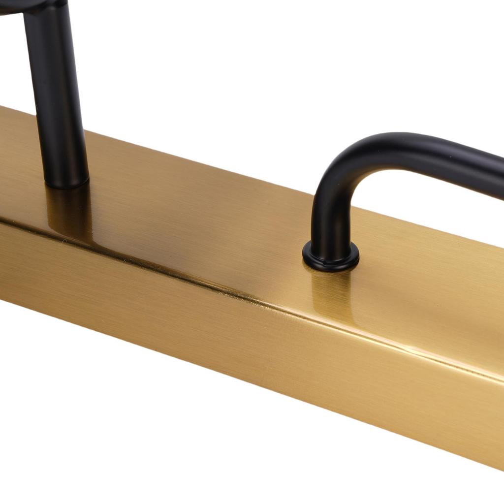 Wall Sconce Living Room Hardwired Wall Light Fixture Modern for Indoor Vanity Bedroom Corridor Black Golden