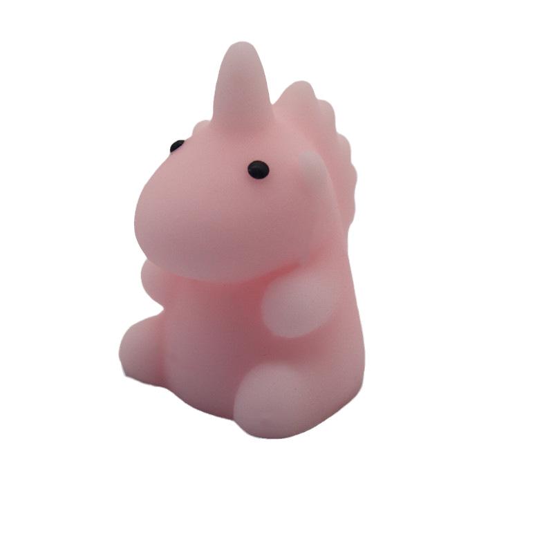 Japan Moe Small Animal Squeeze Toy: Soft Rubber Dumpling Peach