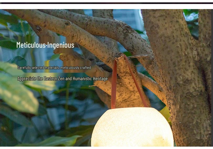 Portable Moon, Durian, Pumpkin, Goose, and Owl Animal Lamps - Solar-Powered Outdoor Decor