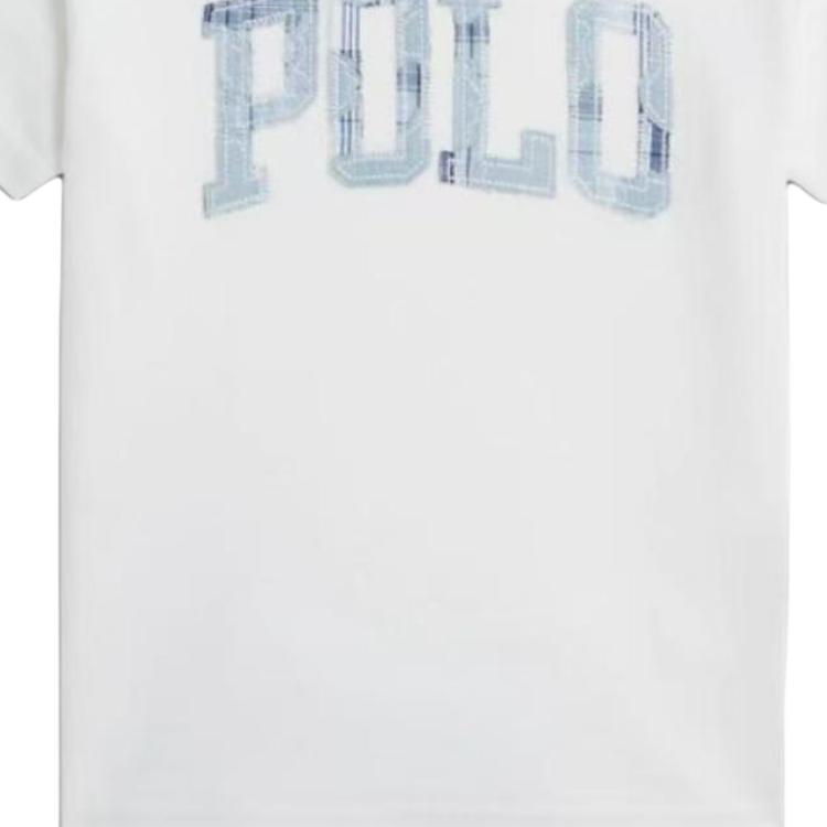 Polo Ralph Lauren T-Shirt Ss26 Baumwolle Applikation Stickerei Kurzarm Klassische Edition Kinder Kinder Oberteile 323A12262-001