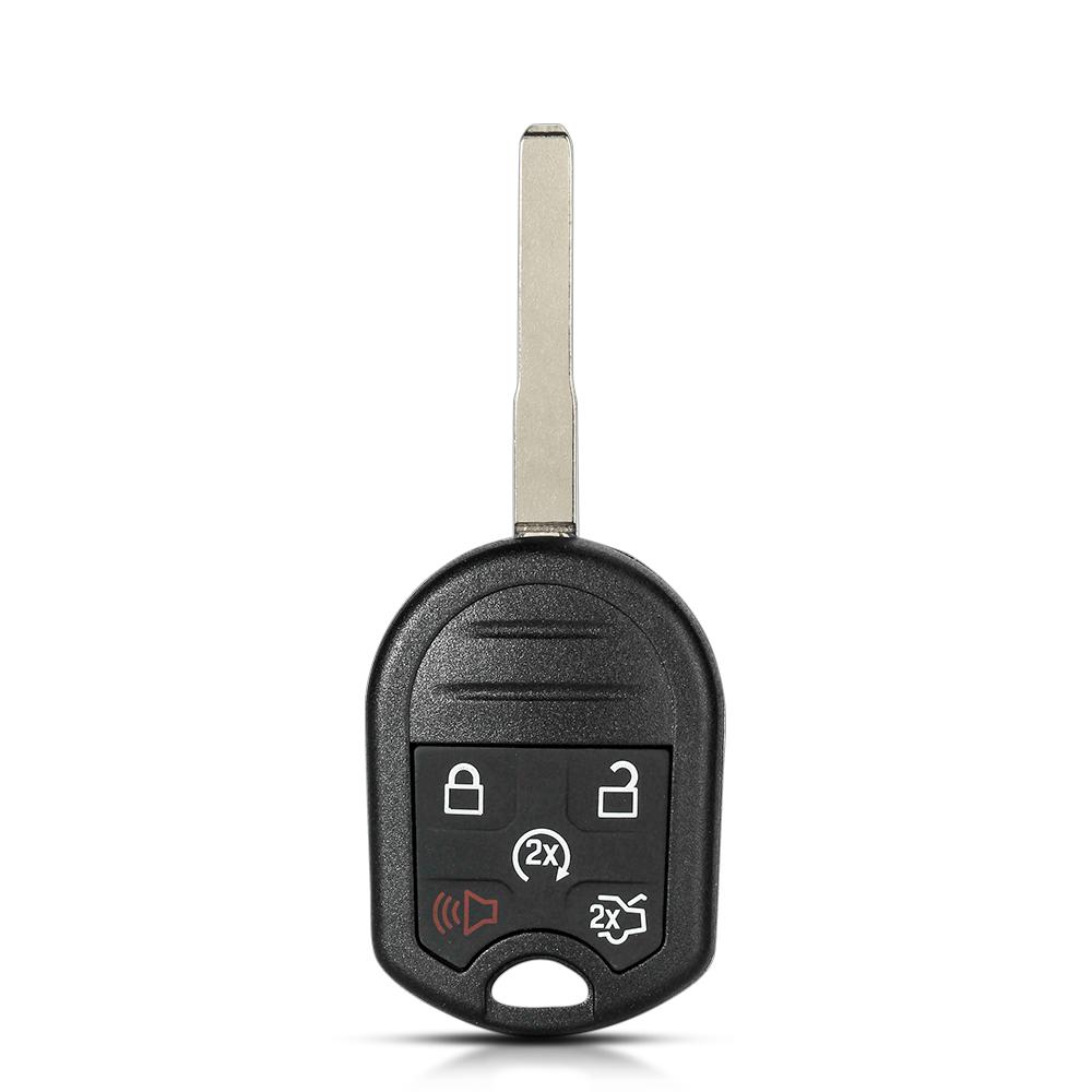 KEYYOU For Ford Edge Explorer Ranger Expedition Mustang Escape Taurus Flex Focus Fusion 2007-2015 Remote Car Key Shell