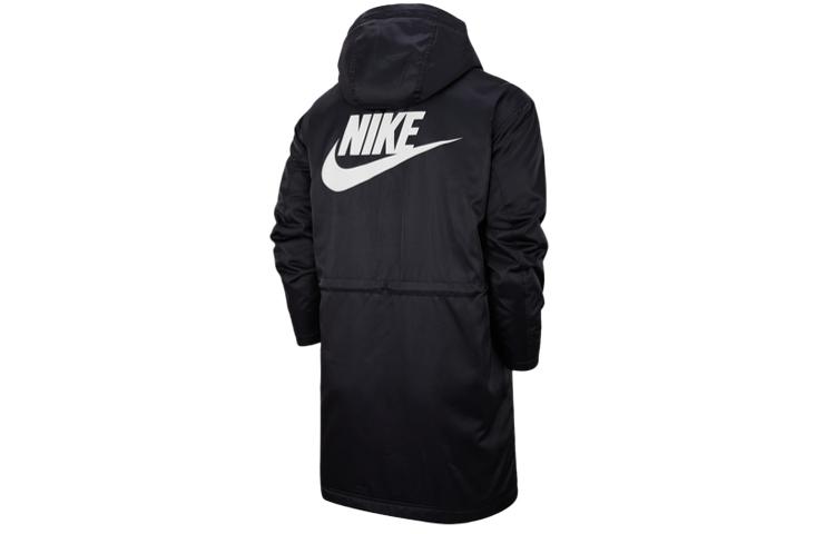 Nike Puffer Jackets Men`s Black Hooded