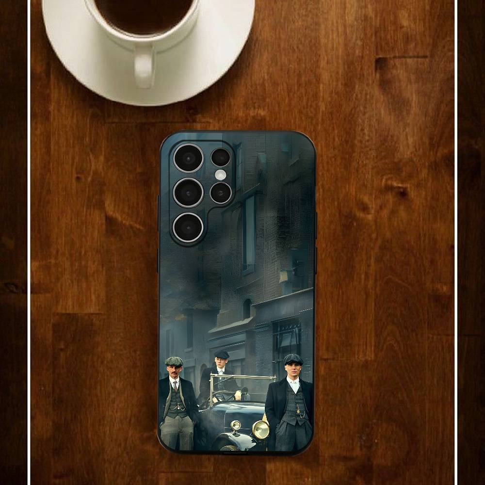 British TV P-Peaky B-Blinders Phone Silicone Case For Samsung S24 22 20 23 21 20 Ultra Plus Lite 5G Print Cover
