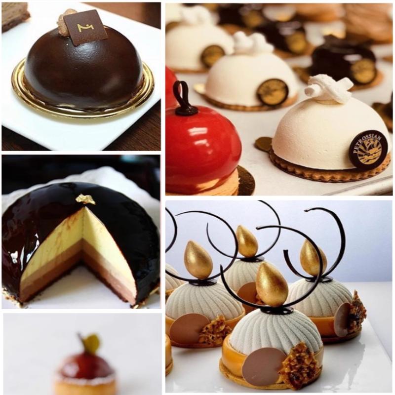 3D Ball Round Half Sphere Silicone Mold For Diy Baking Pudding Mousse Chocolate Eco-Friendly Cake Mold Kitchen Accessories Tools