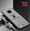 For Huawei Mate 20 30 Pro Case Soft Silicone+Hard Fabric Deer Slim Protective Back Cover Case for Huawei Mate 20 Lite 20X Shell
