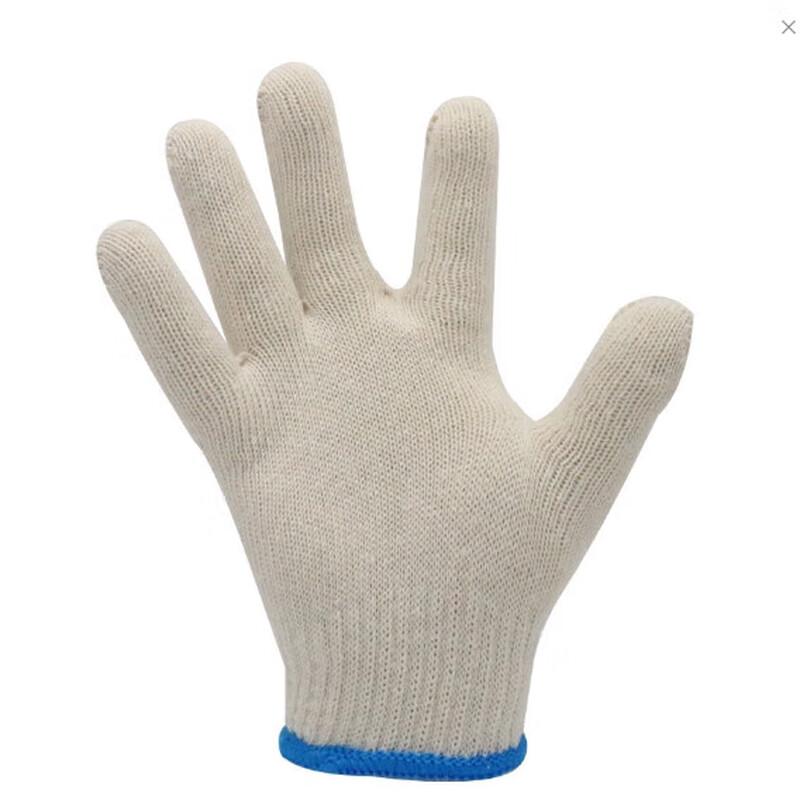 White Cotton Work Gloves