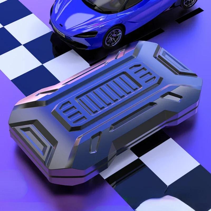 New Sports Car Model Pushing Card Stress Relief Toys Metal Unlimited Push Papa Coin Palm Relaxing EDC Adults Kids High End Gift