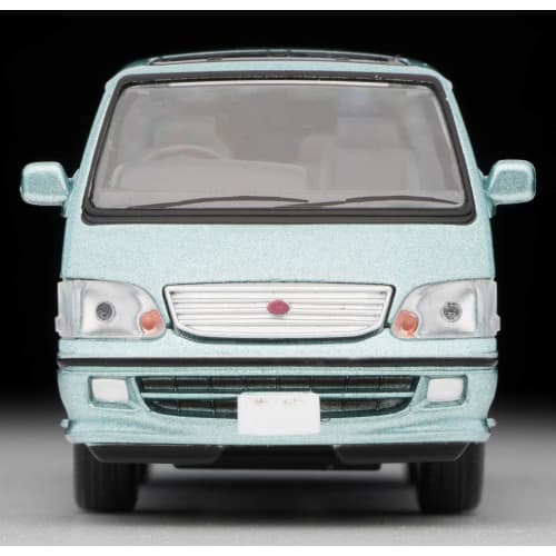 Tomytec Tomica Limited Vintage Neo 1/64 Scale LV-N216b Toyota Hiace Wagon Super Custom G (2002 Model), Light Green, Finished Model, 312475