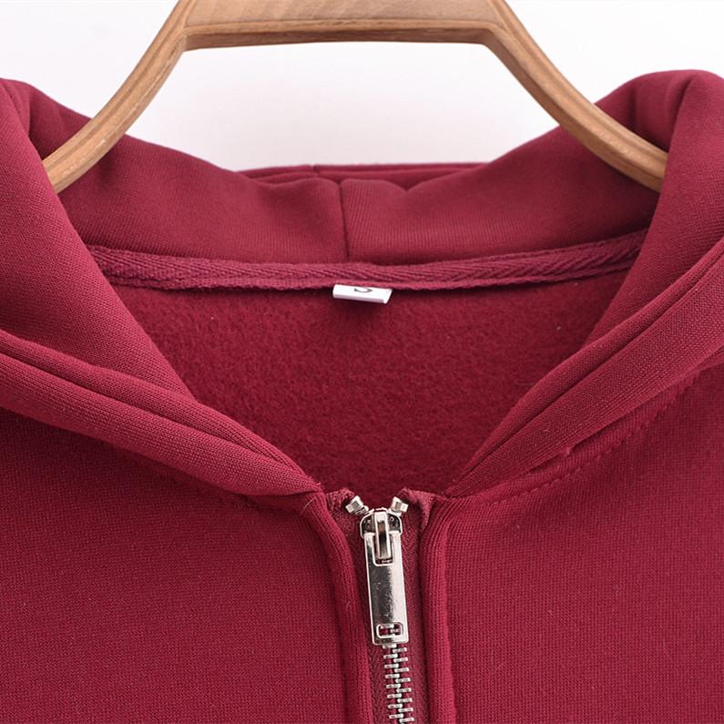 2025 Spring Women's Casual Zipper Sweatshirt Jacket & Flannel Straight-Leg Pants Set