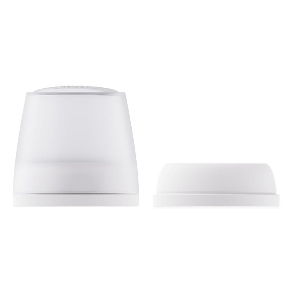 MOYUUM Plastic Baby Bottle, White, 80ml (PPSU), for ages 0 months and up, Wide Neck, Round Hole, 2025 Model