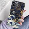 Kanagawa Great Wave Anime Phone Case For IPhone 16 15 14 13 12 Mini 11 Pro XS Max X XR SE 6 7 8 Plus Soft Silicone Cover
